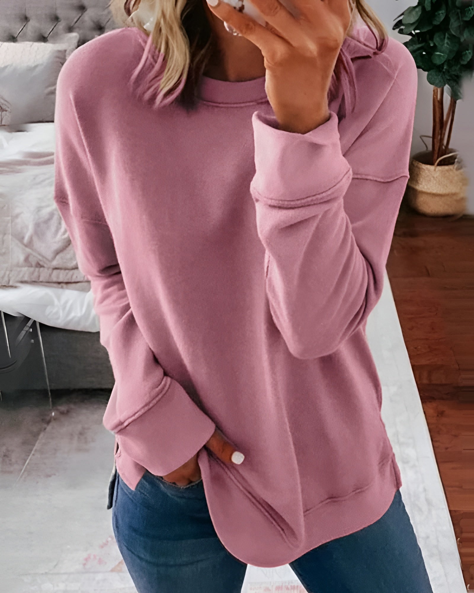 Women's Sweater Crewneck - Casual Wear