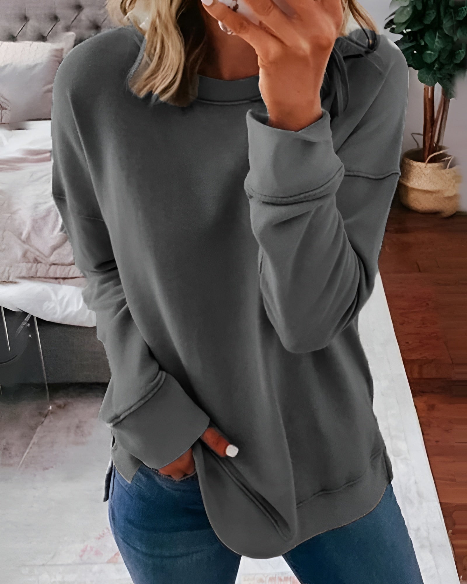 Women's Sweater Crewneck - Casual Wear