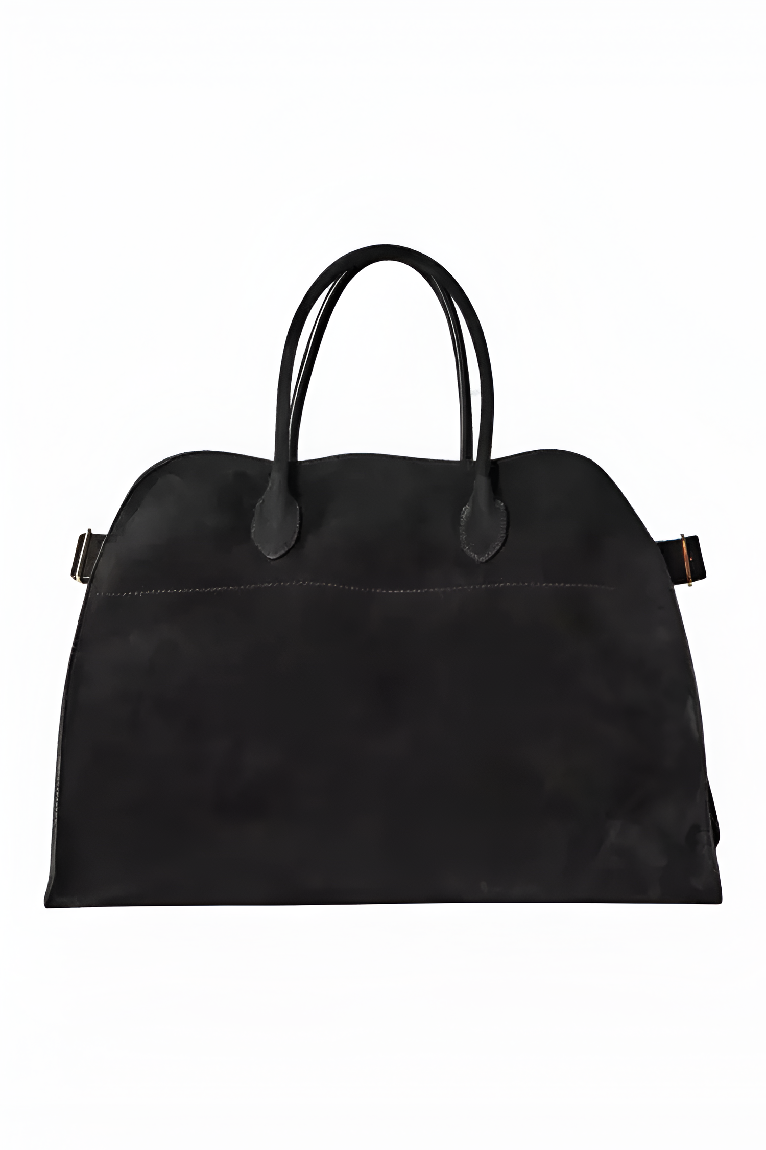 Women's Large Tote With Side Buckles - Work Travel