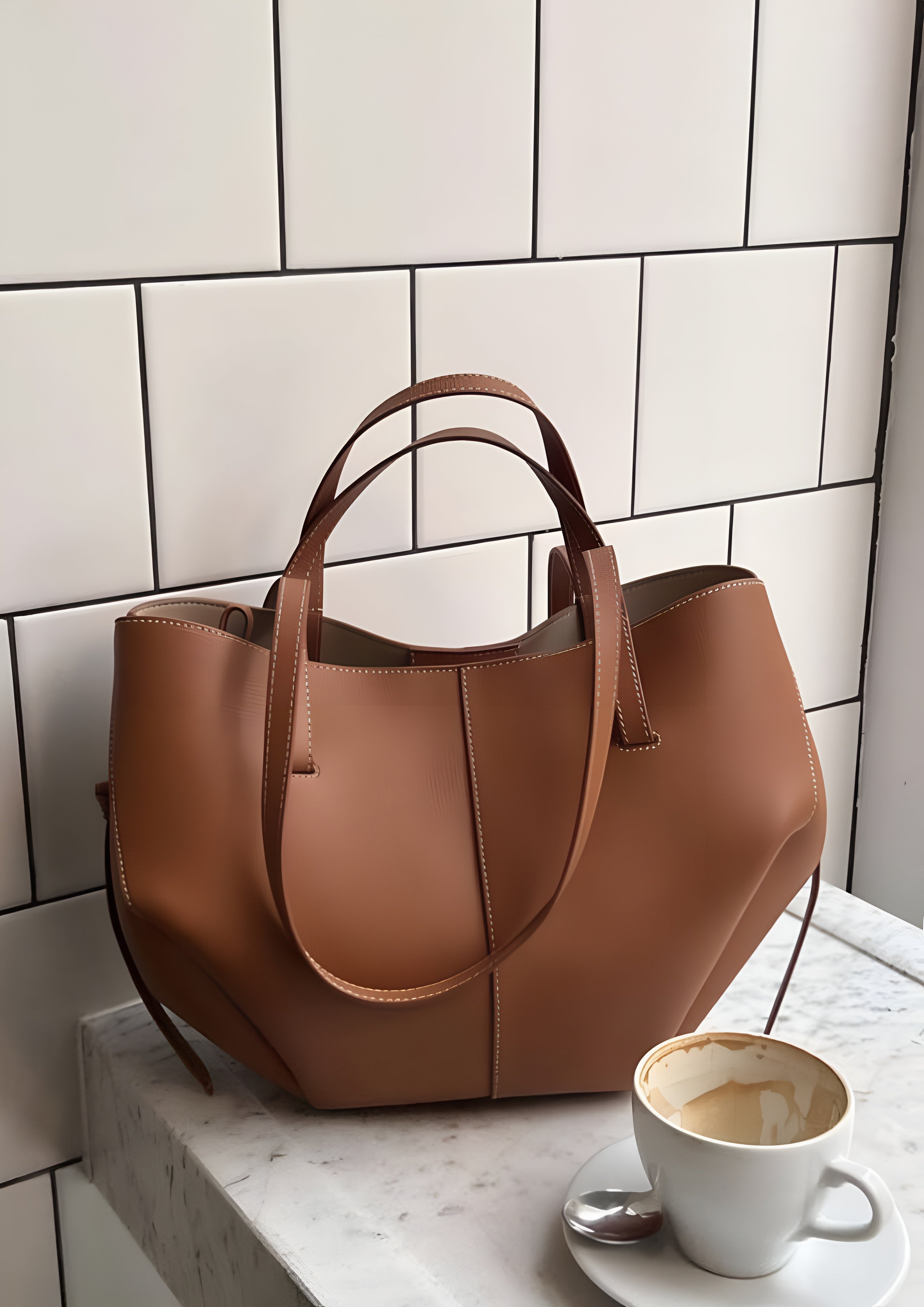 Women's Vintage Tote Bag - Business Travel Wear