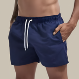 Men's Quick Dry Drawstring Swim Shorts - Summer Beachwear