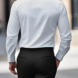 Men's Slim Fit Stretch Dress Shirt - Office Wear