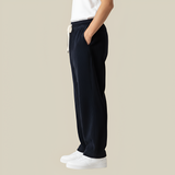 Men's Wide Leg Corduroy Trousers - Casual Everyday Wear