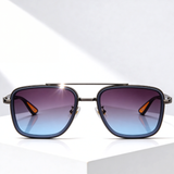 Men's Square Frame Aviator Sunglasses - Outdoor Style