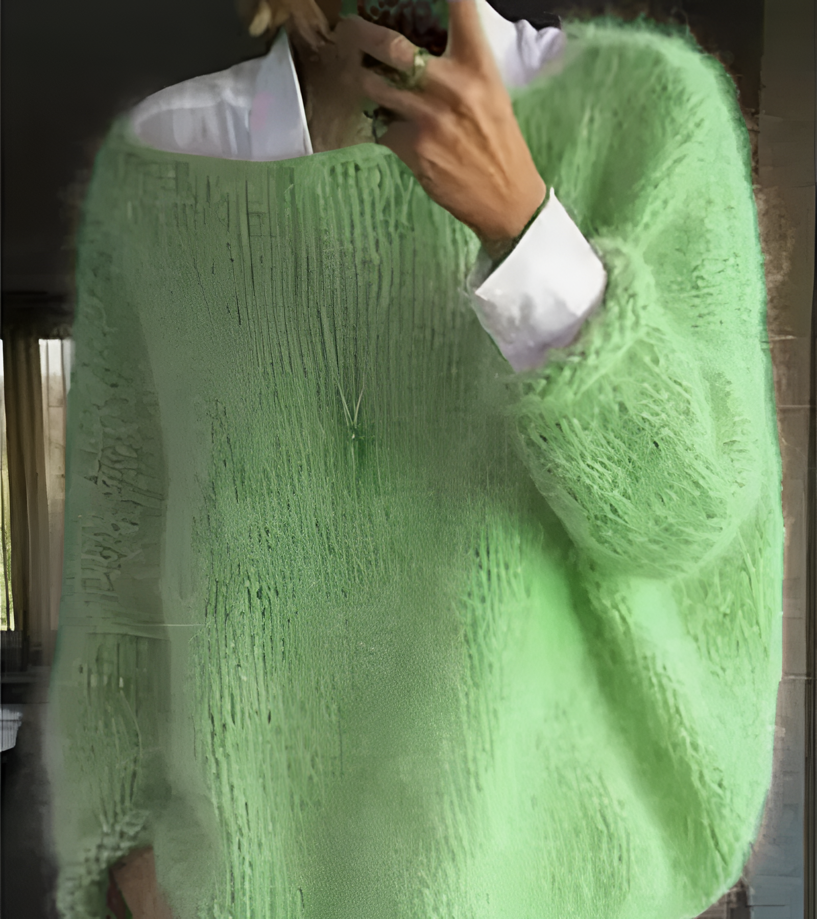 Women's Boat Neck Chunky Sweater - Casual Chic