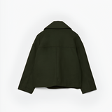 Women's Double Breasted Pea Coat - Casual Chic