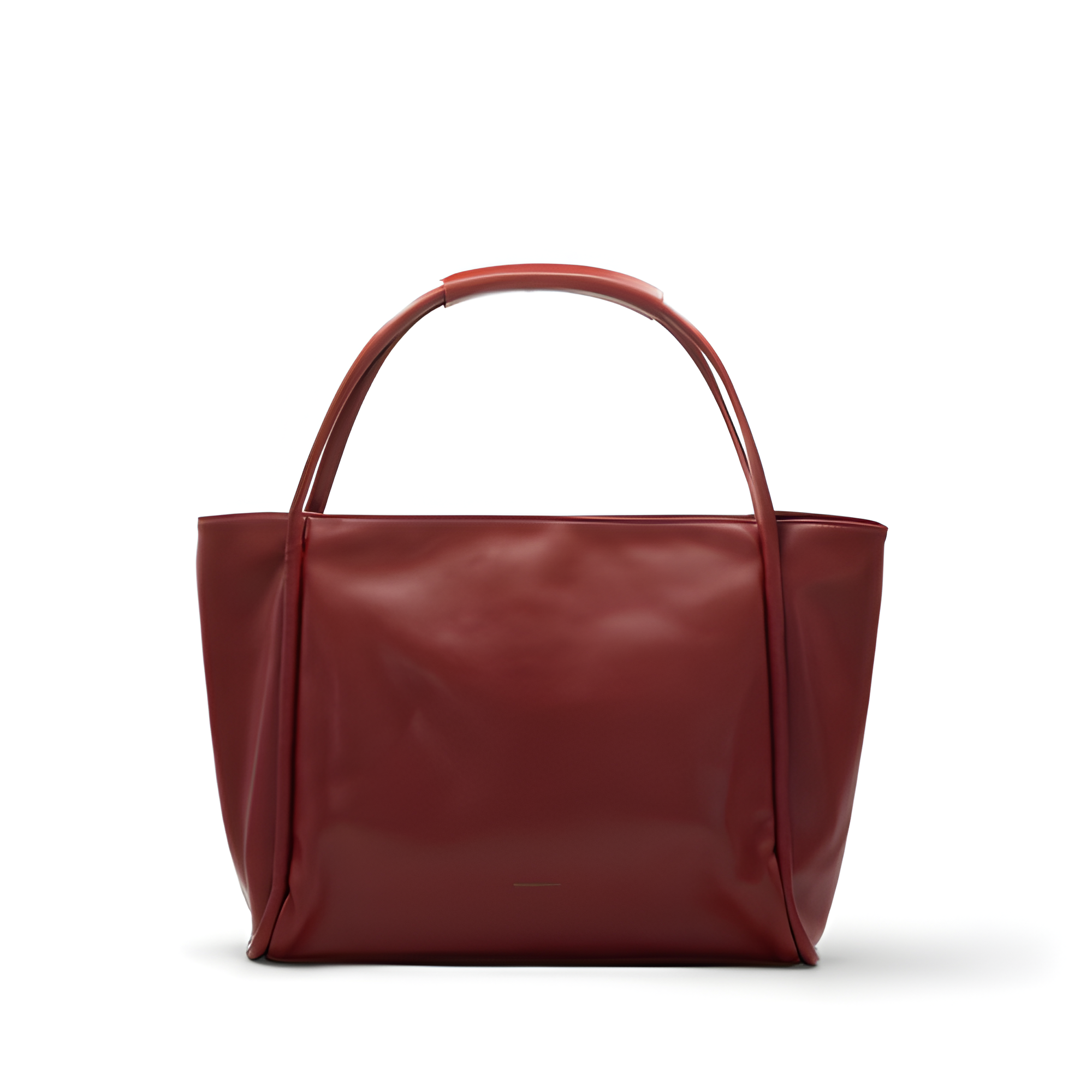 Women's Tote Bag With Handle Wrap And Interior Pockets - Office Wear