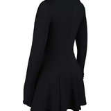 Women's Long Sleeve Fit Flare Dress - Cocktail Party