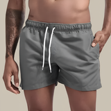 Men's Quick Dry Drawstring Swim Shorts - Summer Beachwear