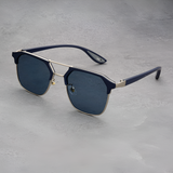 Men's Geometric Frame Polarized Sunglasses - Outdoor Driving