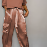 Women's Cargo Two Piece Lounge Set - Casual Chic