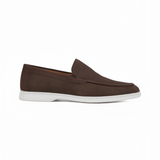 Men's Suede Slip On Loafers - Casual Wear