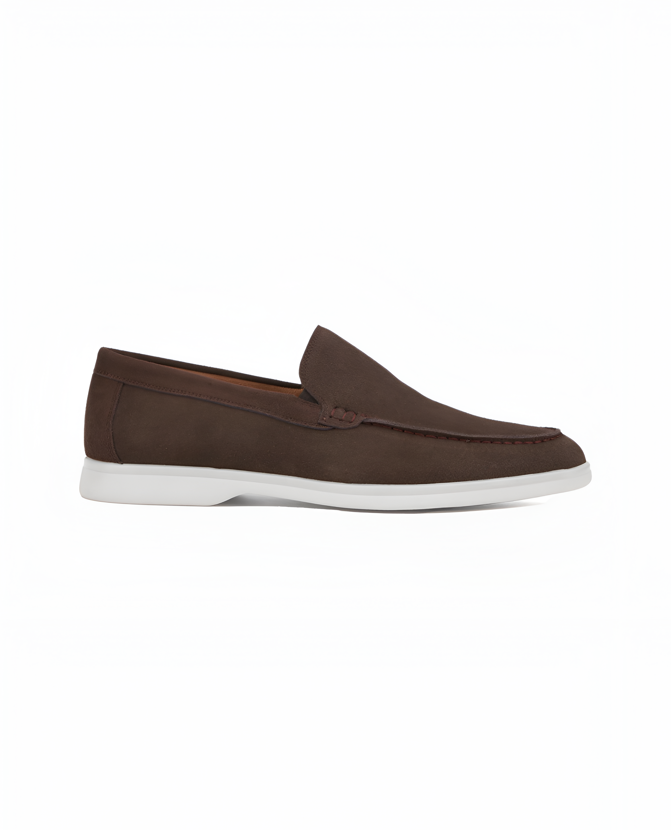 Men's Suede Slip On Loafers - Casual Wear