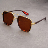 Men's Square Frame Aviator Sunglasses - Outdoor Style