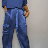 Women's Cargo Two Piece Lounge Set - Casual Chic