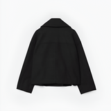 Women's Double Breasted Pea Coat - Casual Chic