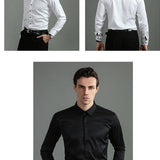 Men's Shirt Slim Fit Long Sleeve - Formal Wear
