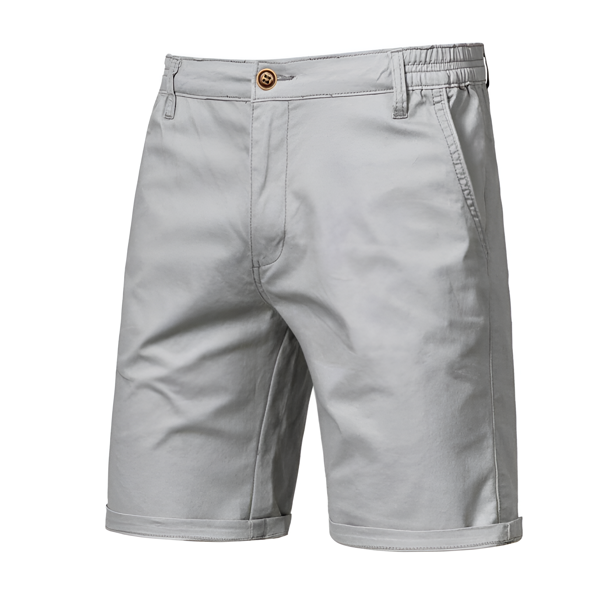 Men's Slim Fit Chino Shorts - Casual Everyday Wear