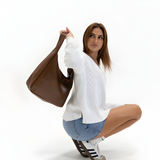 Women's Shoulder Bag Slouchy Large Capacity - Daily Use