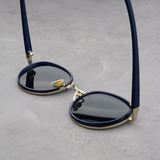 Men's Round Polarized Metal Sunglasses - Outdoor Travel
