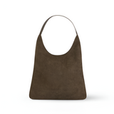 Women's Suede Large Hobo Bag - Daily Casual