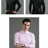 Men's Shirt Slim Fit Long Sleeve - Formal Wear