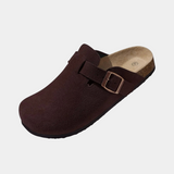 Women's Clogs Closed Toe Buckle Strap - Daily Casual