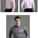 Men's Shirt Slim Fit Long Sleeve - Formal Wear