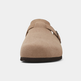 Women's Clogs Closed Toe Buckle Strap - Daily Casual