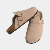 Women's Clogs Closed Toe Buckle Strap - Daily Casual