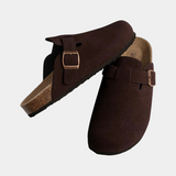 Women's Clogs Closed Toe Buckle Strap - Daily Casual