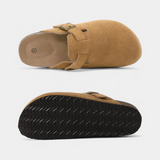Women's Clogs Closed Toe Buckle Strap - Daily Casual