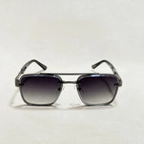 Men's Sunglasses Gradient Square Frame - Business Casual