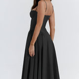 Women's Midi Dress Corset Skirt - Date Night