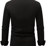 Men's Slim Fit Stretch Dress Shirt - Office Wear
