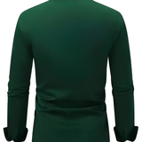 Men's Slim Fit Stretch Dress Shirt - Office Wear
