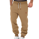 Men's Cuffed Drawstring Joggers - Leisure Sport