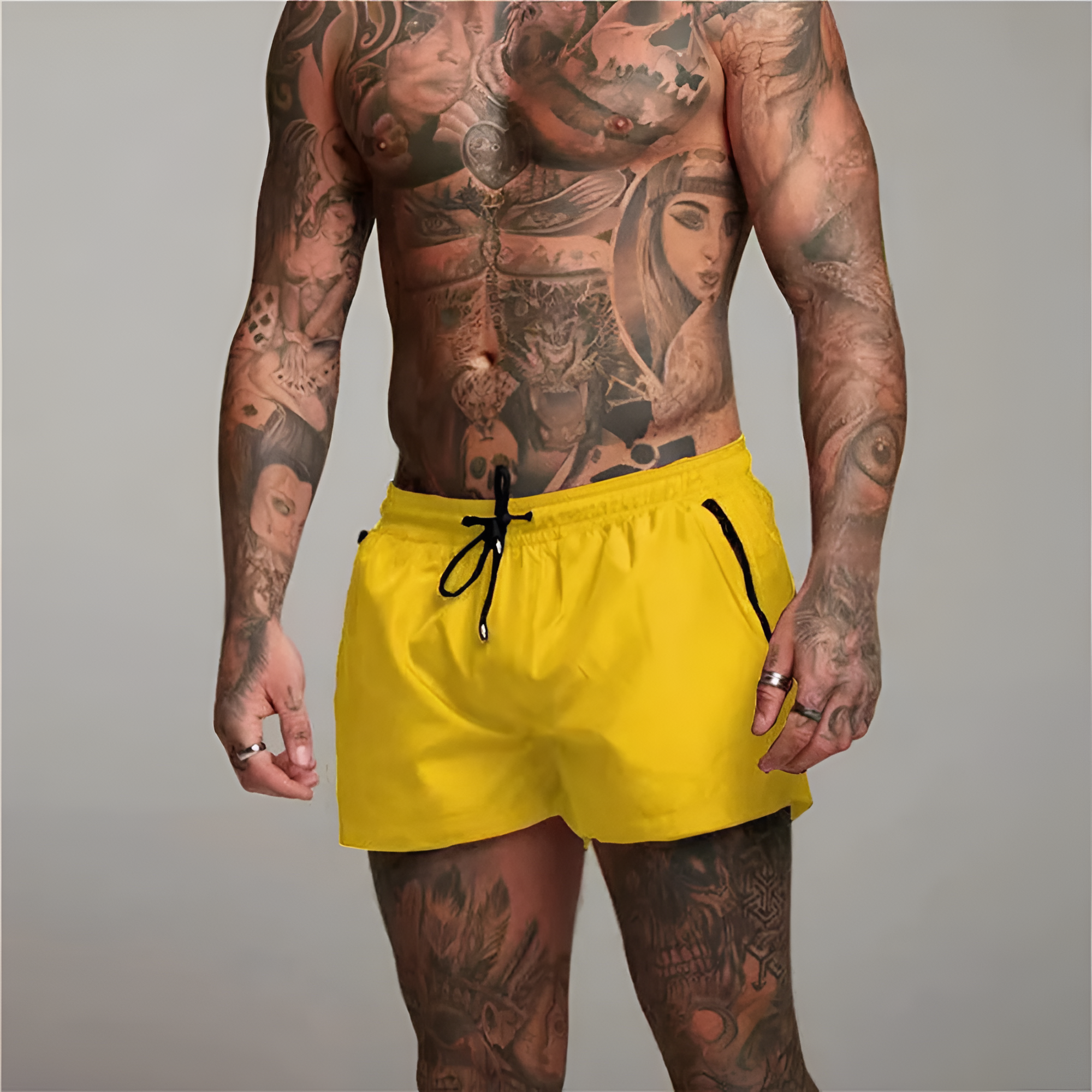 Men's Quick Dry Swim Shorts - Beach Wear