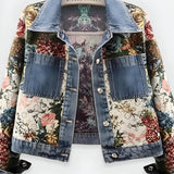 Women's Vintage Graphic Jacket - Summer Wear