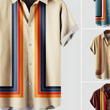 Men's Vintage Hawaiian Shirts - Summer Casual Wear