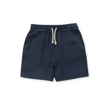 Men's Drawstring Elastic Waist Shorts - Casual Wear