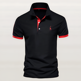 Men's Contrast Trim Slim Fit Polo - Casual Wear