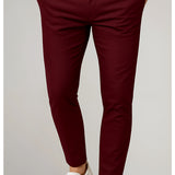 Men’s Slim Fit Chino Pants – Classic Flat-Front Workwear