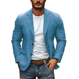 Men's Slim Fit Textured Blazer - Casual Social Wear