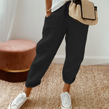 Women's  Drawstring Striped Solid Casual Pants - Beach Vacation