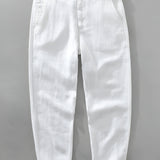 Men's Tapered Leg Pants - Casual Wear