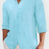 Men's Button-Down Shirt - Casual Classic Wear