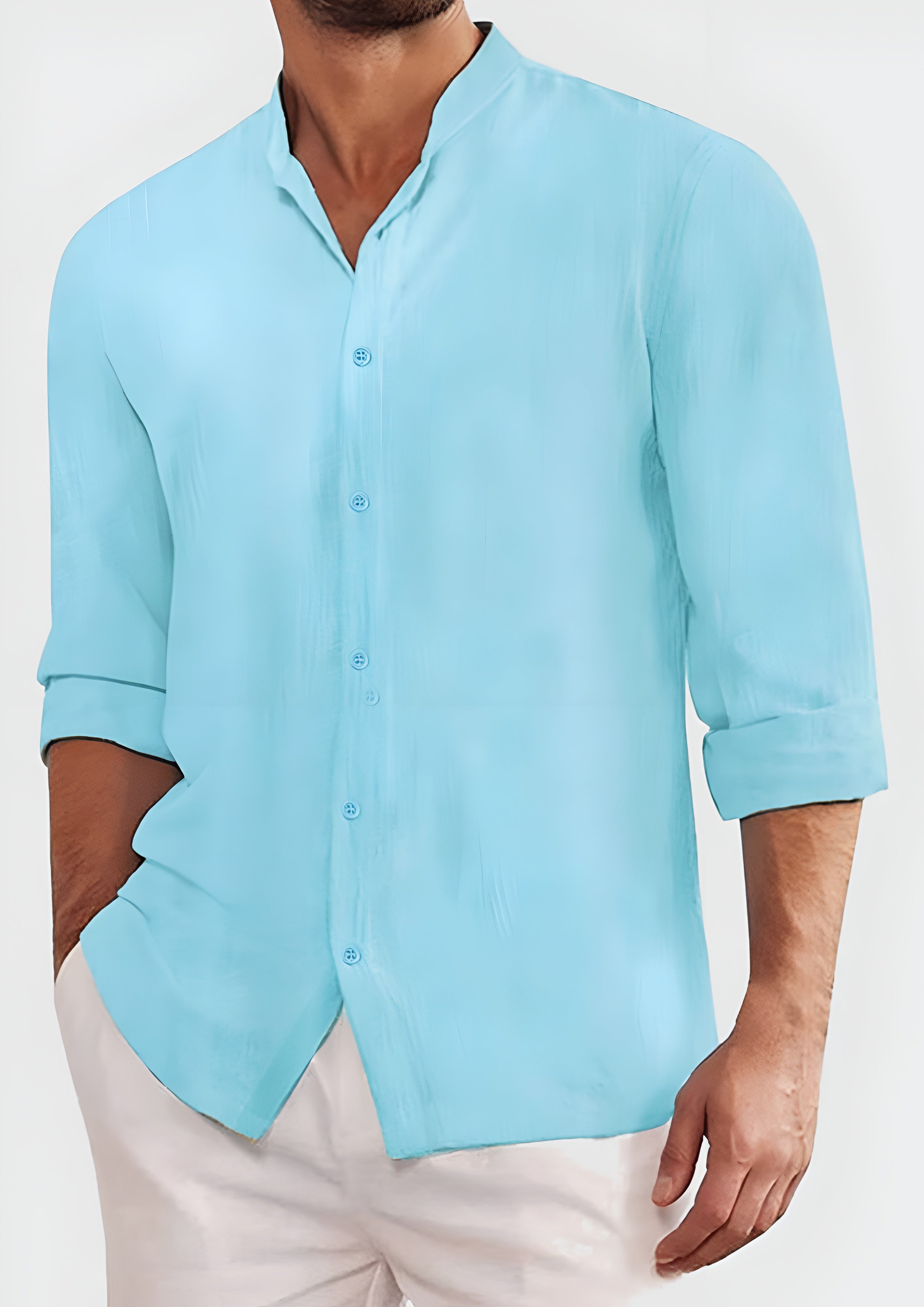 Men's Button-Down Shirt - Casual Classic Wear