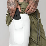 Men's Fitted Compression Short - Athletic Summer Wear