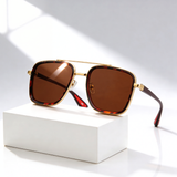 Men's Square Frame Aviator Sunglasses - Outdoor Style